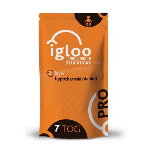 Igloo Pro Hypothermia Blanket – Baby – Emergency Orange